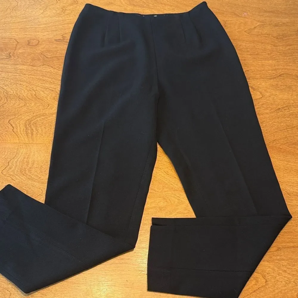 Thalian Sleek Black Pants